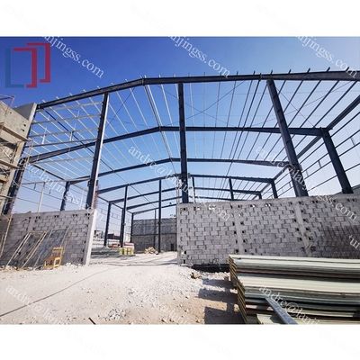 Industrial Light Steel Structure Workshop , Prefabricated Metal Buildings Workshop