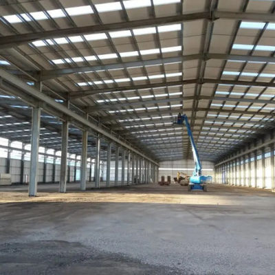 Industrial Steel Frame Workshop Building Lightweight Strong Steel Structures
