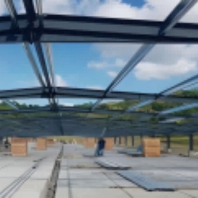 Q235B Q355B Steel Structure Chicken House , Economical Prefab Steel Structure Building