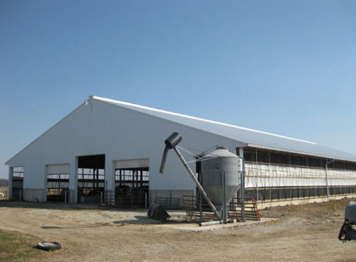 Economical Light Steel Structure Chicken House , Prefab Agricultural Buildings