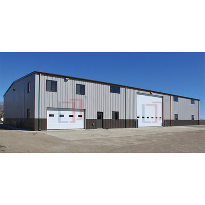 Earthquake Resistant Light Frame Steel Construction , Commercial Prefabricated Metal Buildings