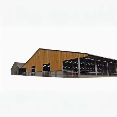 Temporary Prefabricated Steel Farm Storage Buildings Size Customized