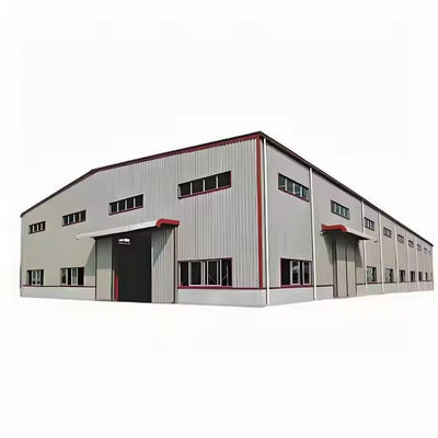 Industrial Steel Frame Structure Workshop Customized Structural Steel Building Construction