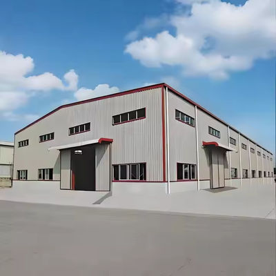 Industrial Steel Frame Structure Workshop Customized Structural Steel Building Construction