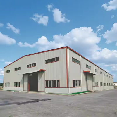 Industrial Steel Frame Structure Workshop Customized Structural Steel Building Construction