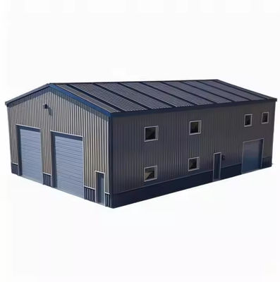 Prefabricated Steel Structures Building Hurricane Proof Large Span Steel Structure Workshop