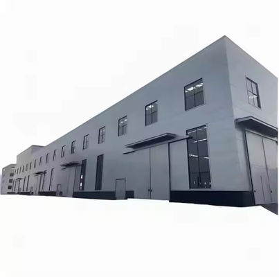 High Rise Steel Construction Building , Q345B Q235B Light Steel Frame Construction