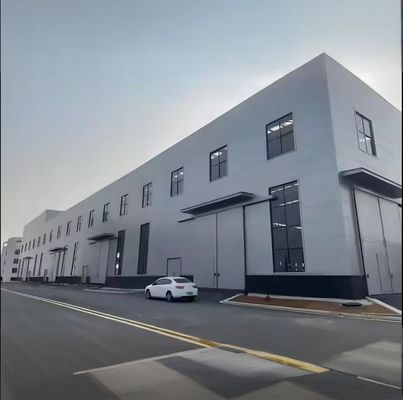 High Rise Steel Construction Building , Q345B Q235B Light Steel Frame Construction