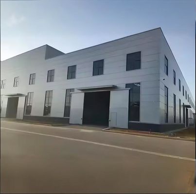 High Rise Steel Construction Building , Q345B Q235B Light Steel Frame Construction