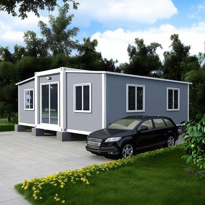Modern Prefab Container Homes , Living Room Container House 3 Bedroom