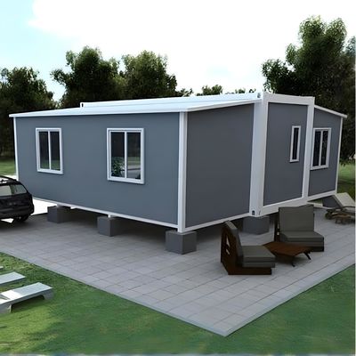 Modern Prefab Container Homes , Living Room Container House 3 Bedroom