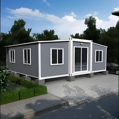 Modern Prefab Container Homes , Living Room Container House 3 Bedroom