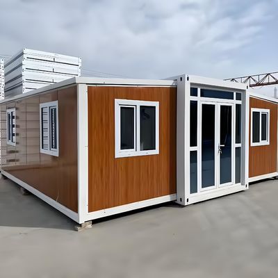 Living Room Expandable Prefab House Three Bedroom Container Home Customized Color