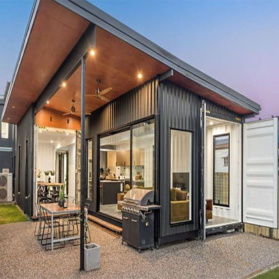 Steel Structure Flat Pack Container Homes 20ft 40FT Prefab House