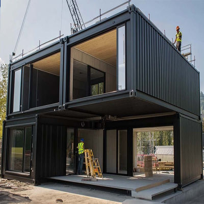 Outdoor Pre installed Prefabricated Container Office Building
