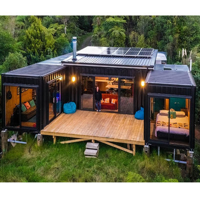 Quick Install 40FT Foldable Container House , Modern Prefab Container Homes