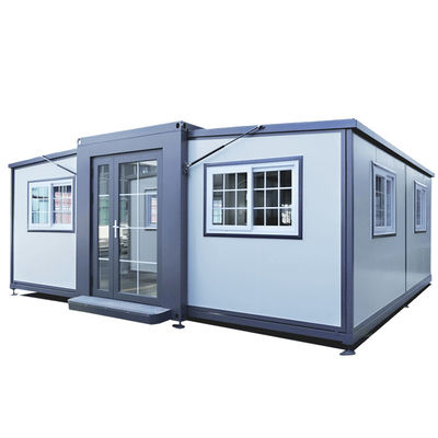 Luxury House Prefabricated Steel Container Prefab House , 20 40ft Container Home