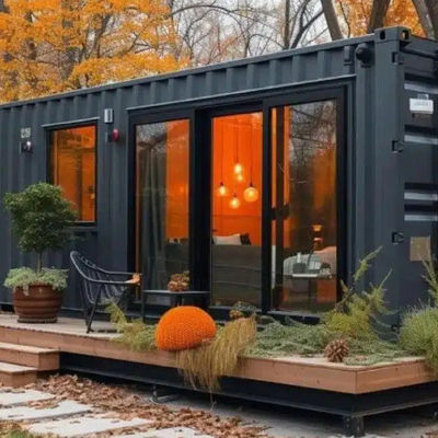Corrosion Resistant Steel Expandable Container House Foldable Container Homes Prefabricated