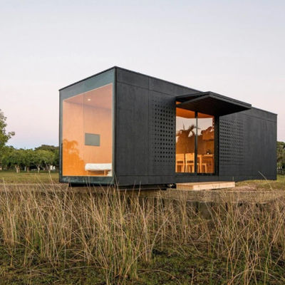 Corrosion Resistant Steel Expandable Container House Foldable Container Homes Prefabricated