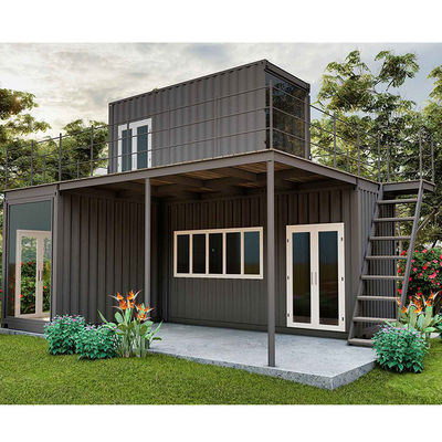 Soundproof Modular Expandable Homes Prefab 3 Bedroom Container House Foldable