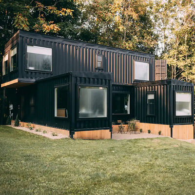 Soundproof Modular Expandable Homes Prefab 3 Bedroom Container House Foldable