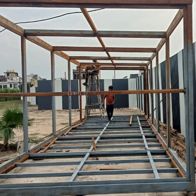Corrosion Resistant Steel Expandable Container House Foldable Container Homes Prefabricated