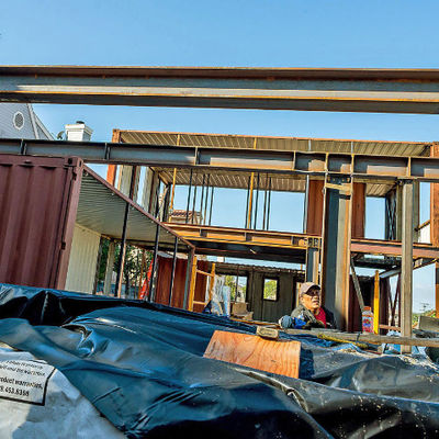 Prefabricated Two Storey Container House Expandable Portable Homes