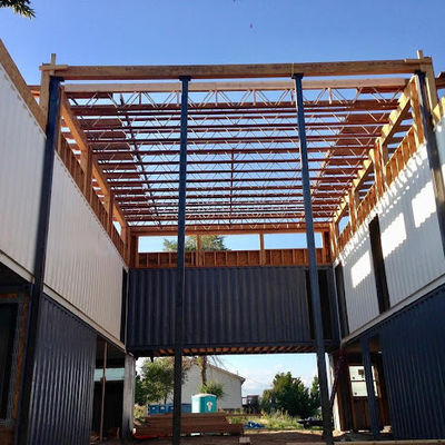 Prefabricated Two Storey Container House Expandable Portable Homes