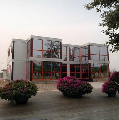 Lanjing Prefab Container House 20ft 40ft Luxury Prefab Container Homes