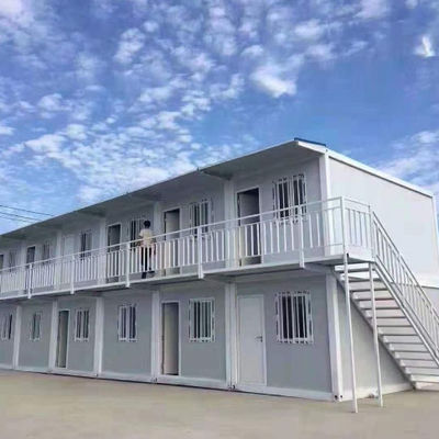 Steel Structure Container House 2 Storey Expandable Prefab Homes