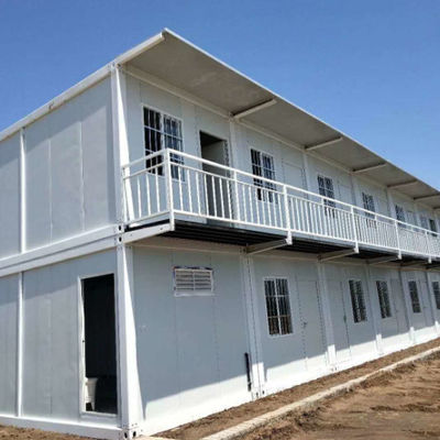 Steel Structure Container House 2 Storey Expandable Prefab Homes