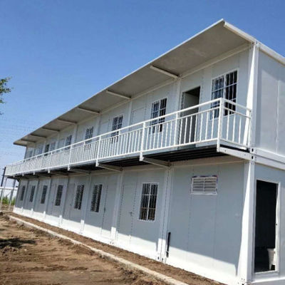 Steel Structure Container House 2 Storey Expandable Prefab Homes