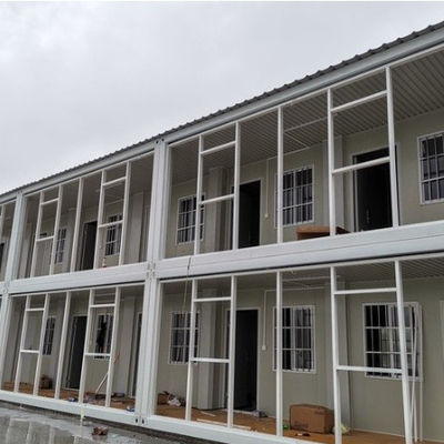 Customized Expandable Container House 2 Story Container Home Prefabricated For Construction