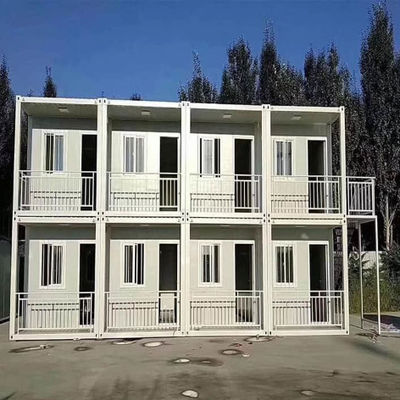 Customized Expandable Container House 2 Story Container Home Prefabricated For Construction