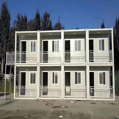 Customized Expandable Container House 2 Story Container Home Prefabricated For Construction