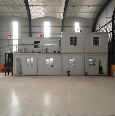 Portable Prefab Container House Weather Resistant Relocatable Container Homes Prefabricated