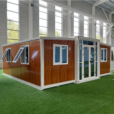 Durable Expandable Container House , Steel Metal Storage Container House Build