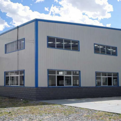 Contemporary Workshop Steel Structure Prefabricated Wide Span Steel Buildings Construction