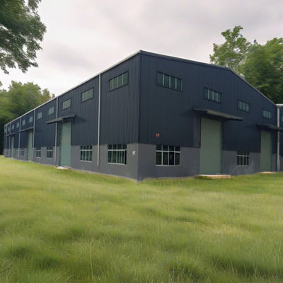Modular Industrial Steel Structure Construction Prefab Structural Warehouse Workshop
