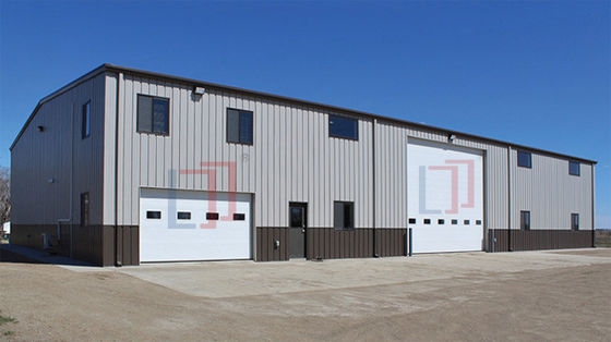 Industrial Light Steel Structure Workshop , Prefabricated Metal Buildings Workshop