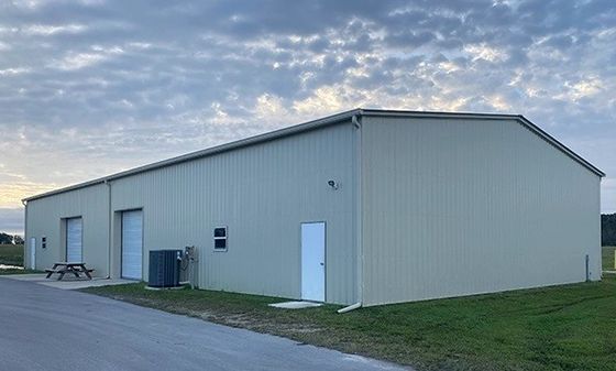 Customized Modern Prefabricated Steel Structure Building New Self-Storage Warehouse