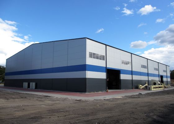 Customized Modern Prefabricated Steel Structure Building New Self-Storage Warehouse