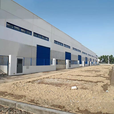 Eco Friendly Steel Structure Warehouse Waterproof Wide Span Metal Buildings Warehouse