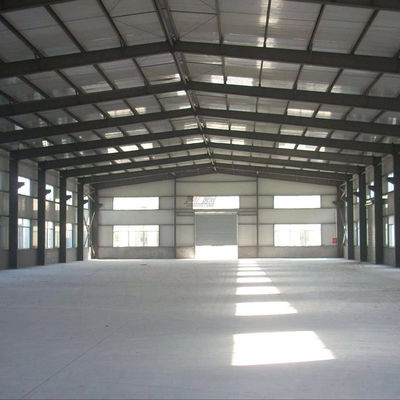 LANJING Industrial Contemporary Steel Structure Building Warehouse For Secure Storage