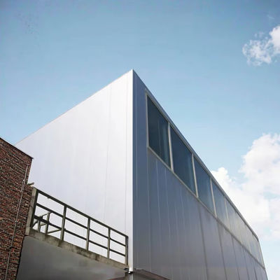 Eco Friendly Prefab Metal Warehouse Customized Prefabricated Steel Frame Construction