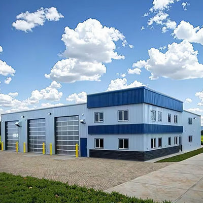 Prefab Modern Style Metal Workshop Factory Design For Optimal Work Environment
