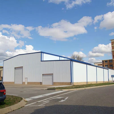 Durable Prefabricated Factory Metal Space Frame Steel Structure Commercial Warehouses