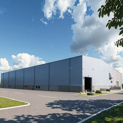 Quick Install Prefabricated Budget Steel Warehouse Structures Metal Warehousing Solutions