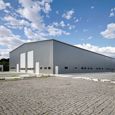 Commercial Large Space Steel Structure Warehouse Prefabricated and Durable Frame Building Economically Priced