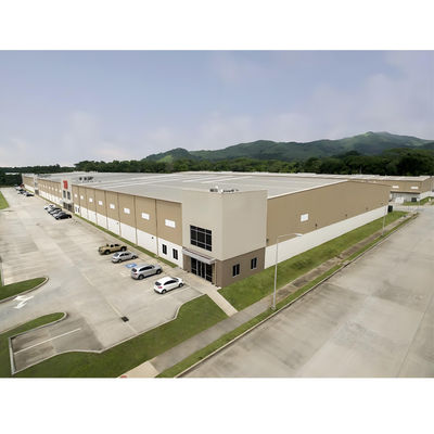 Prefab Metal Building Steel Structure Workshop Contruction For Industrial Factory